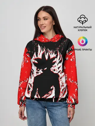 Женское худи / dragon ball super.