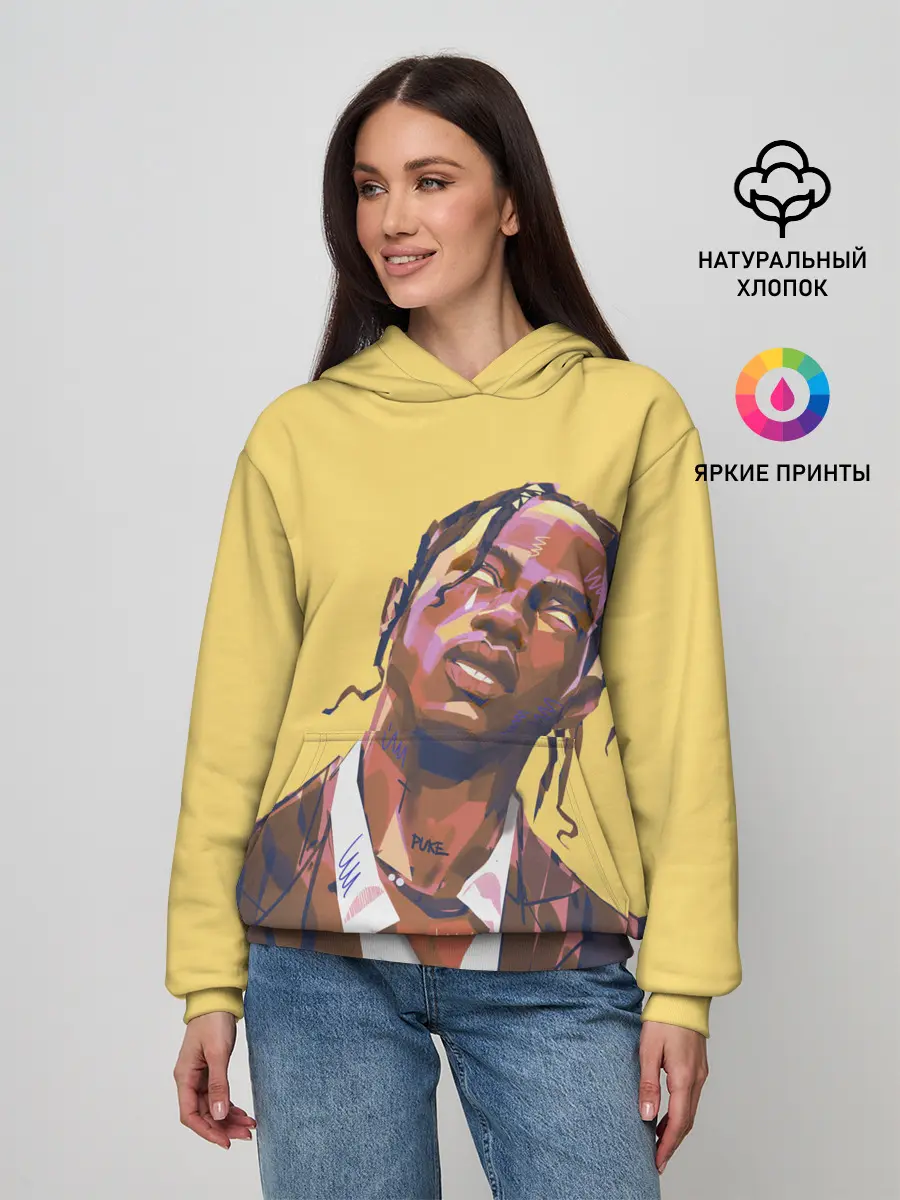 Женское худи / Travis art