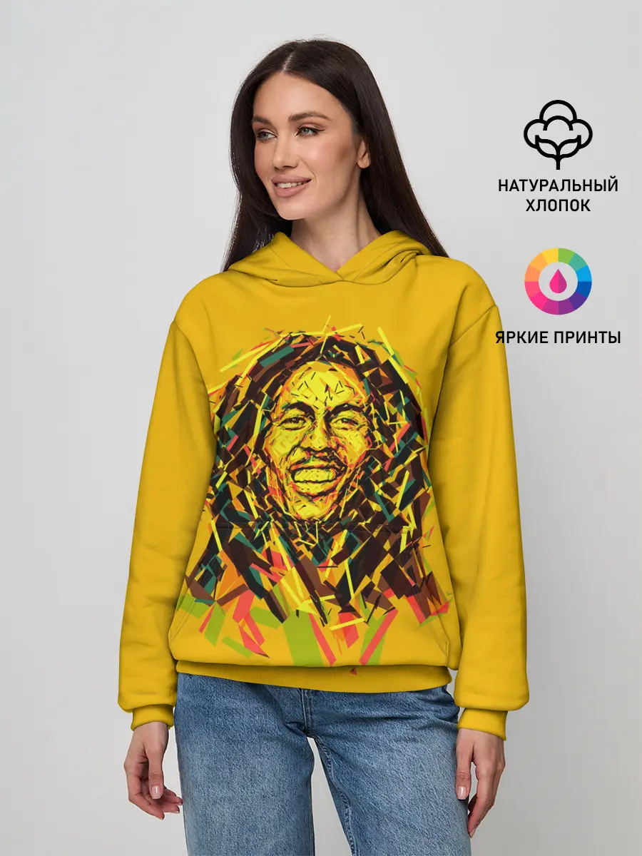 Женское худи / Радостный Боб