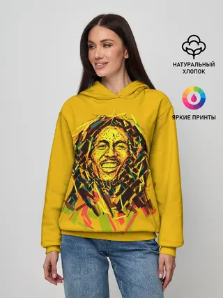 Женское худи / Радостный Боб