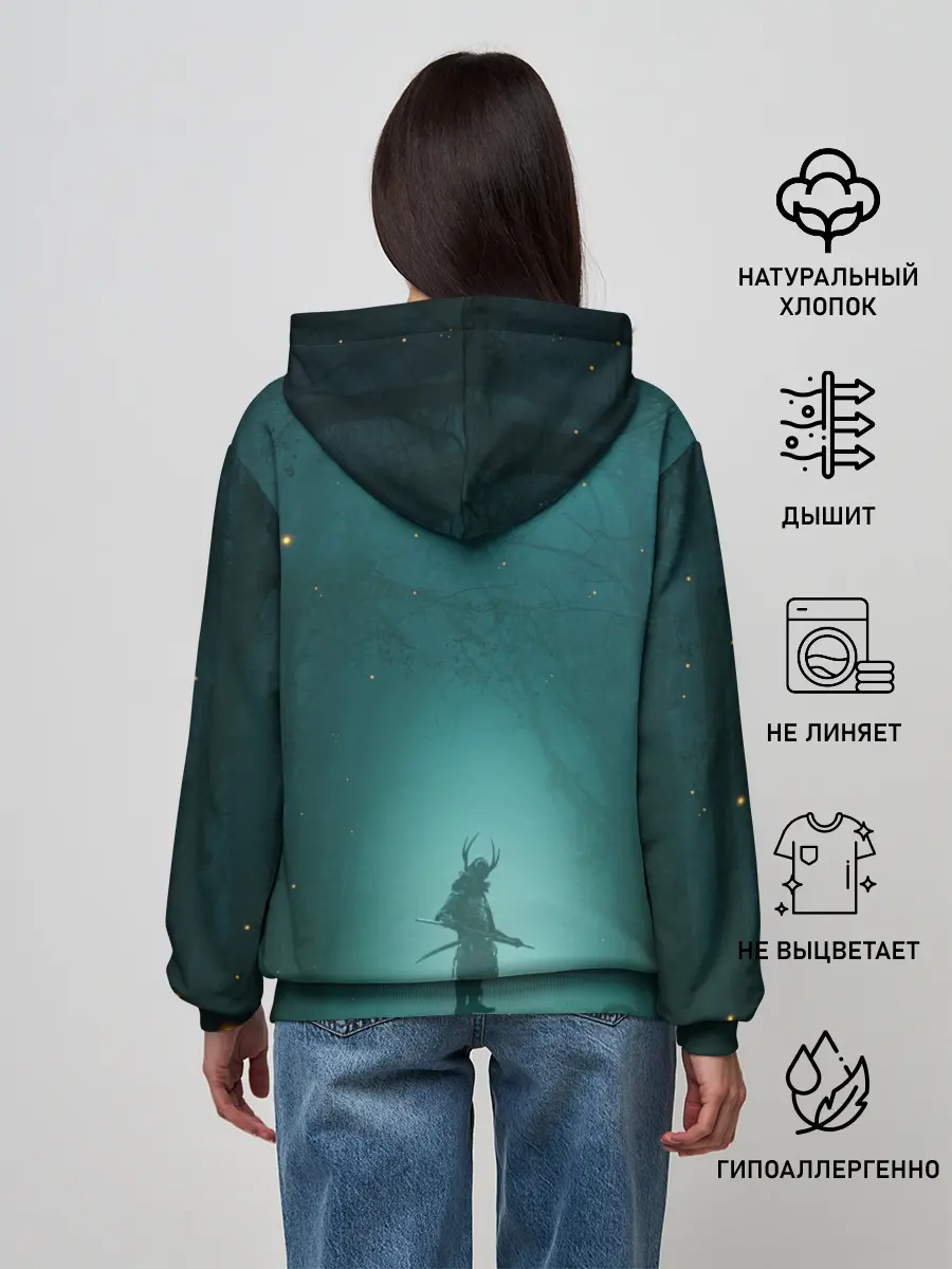 Женское худи / Япона-мать Самурай