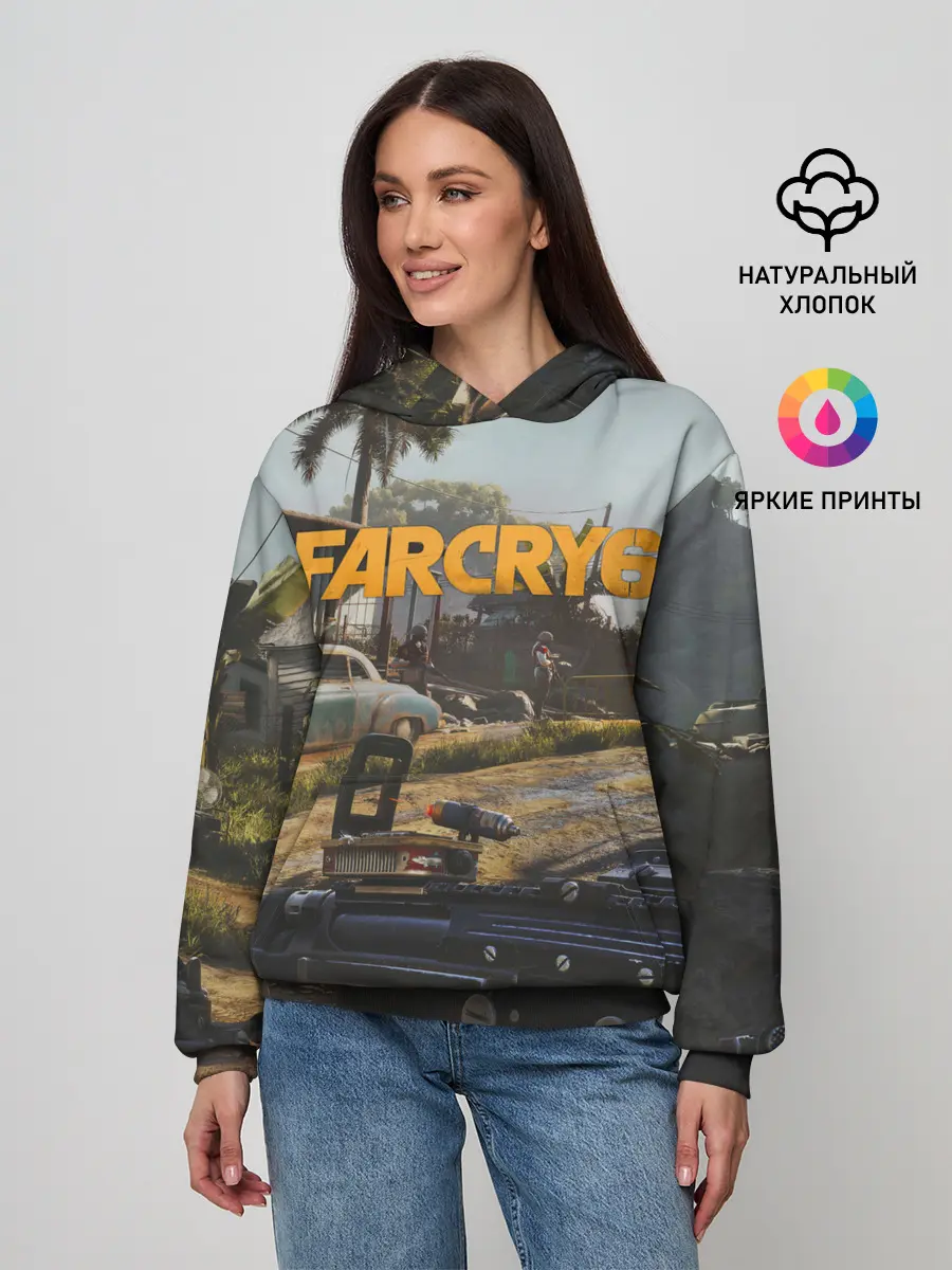 Женское худи / Far Cry 6 game art