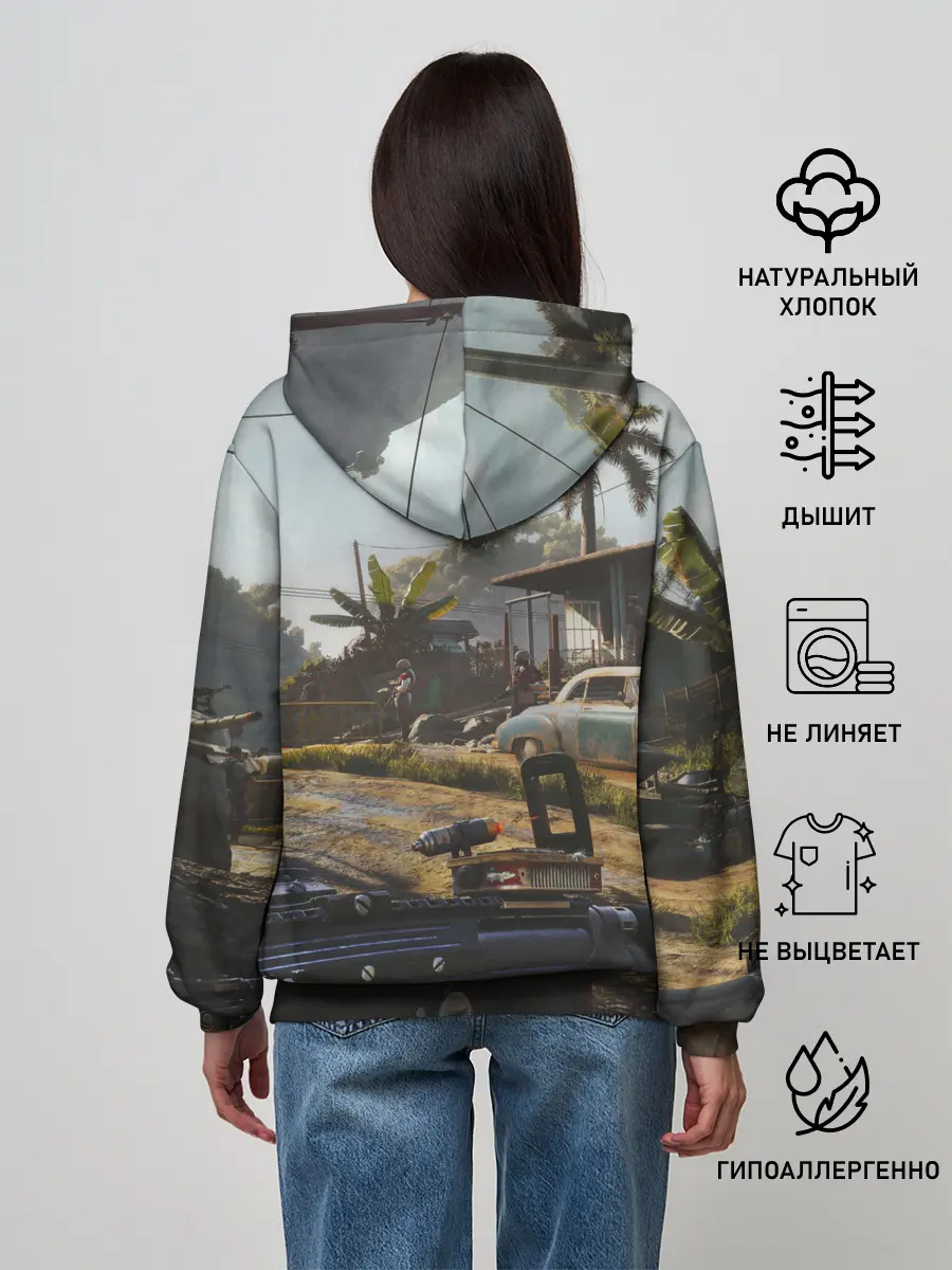 Женское худи / Far Cry 6 game art