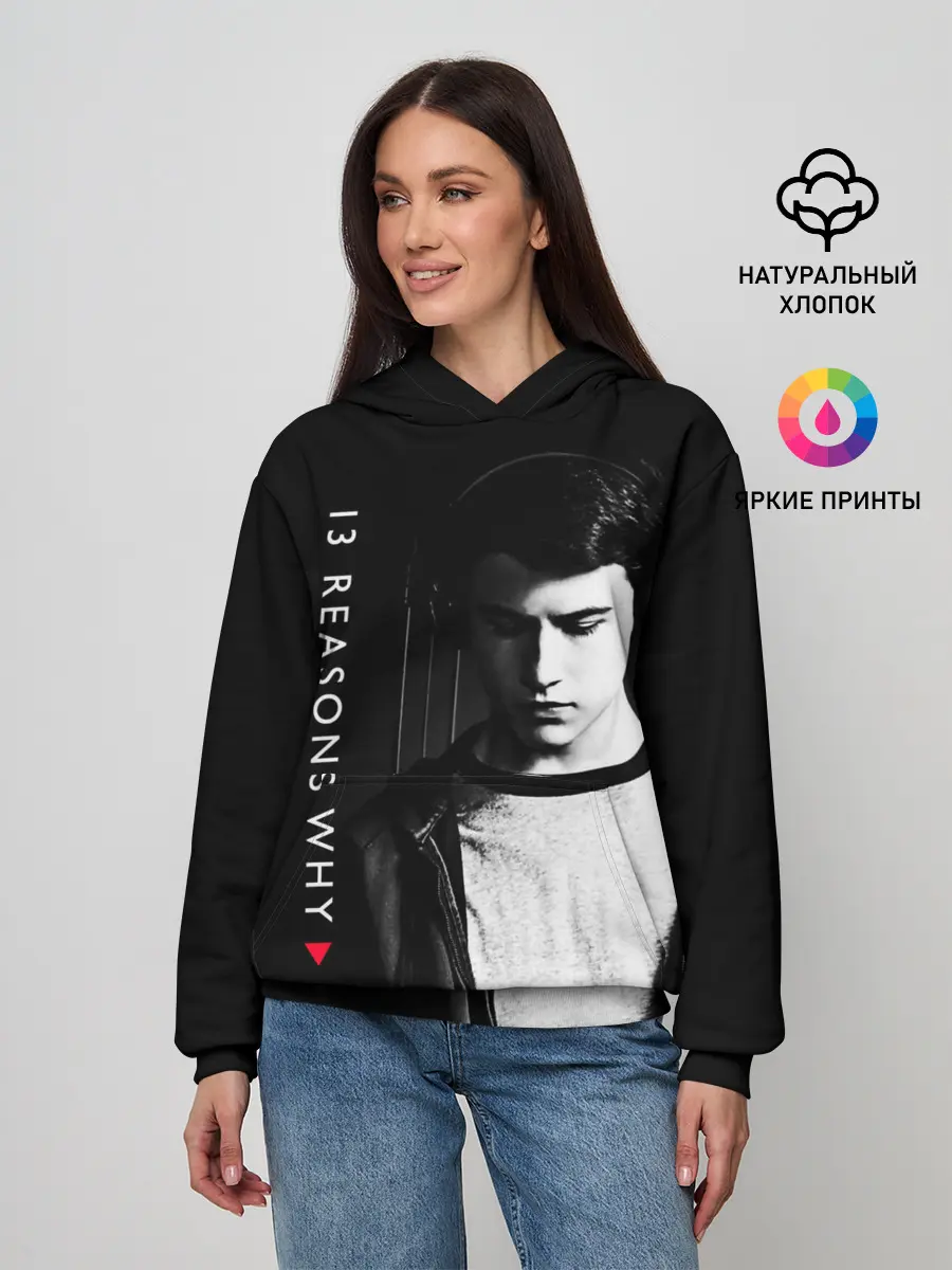 Женское худи / Клэй Дженсен - 13 причин почему