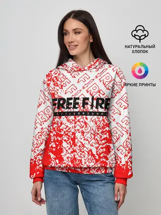 Женское худи / День Booyah | Garena Free Fire.