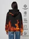 Женское худи / ROBLOX FIRE | РОБЛОКС ОГОНЬ | ПОЖАРНЫЙ