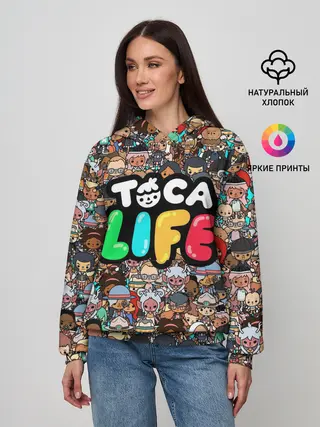 Женское худи / Toca Boca game | Тока бока
