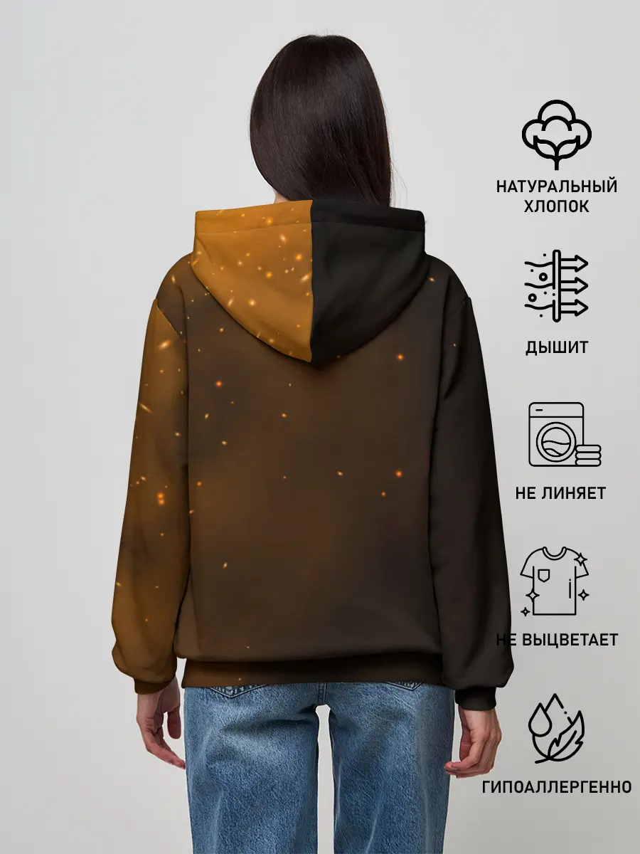 Женское худи / FIRE BATTLEFIELD LOGO | ЛОГО