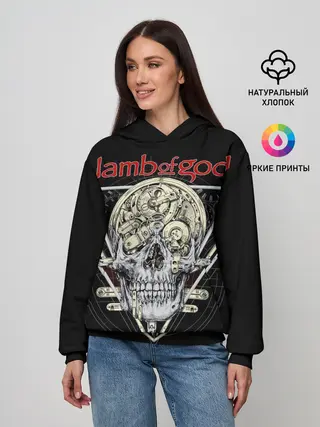 Женское худи / Lamb of God, Legion: XX