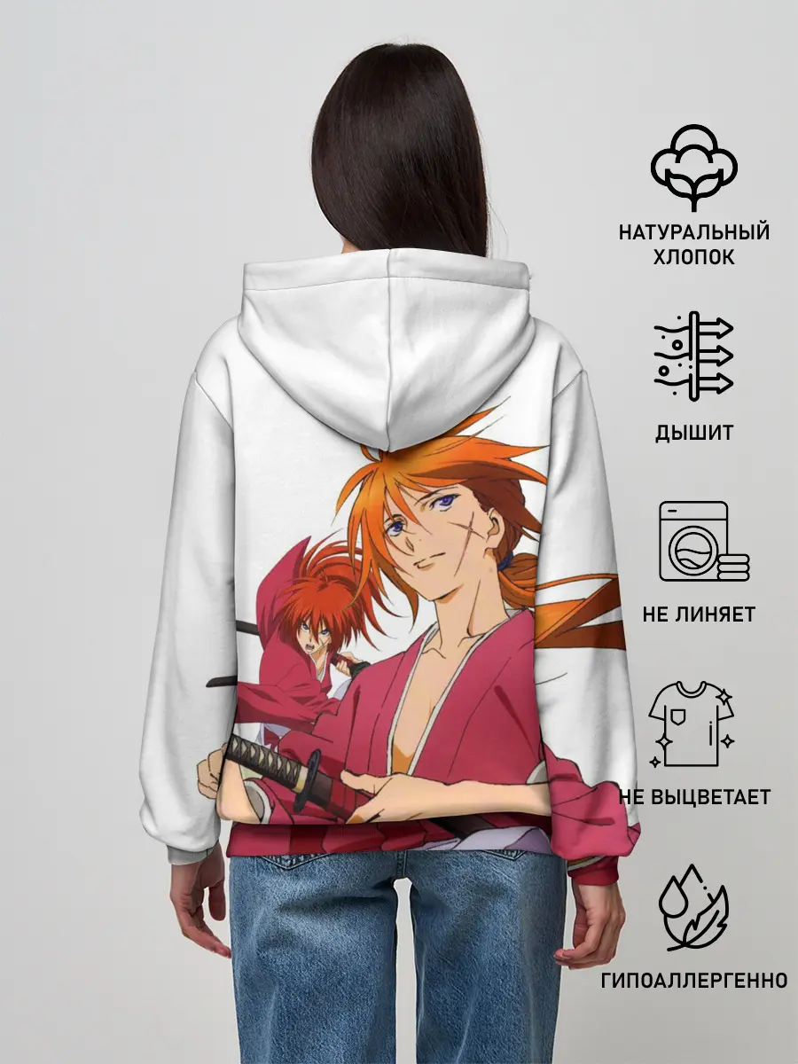 Женское худи / Бродяга Кенсин - Химура