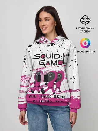 Женское худи / Squid Game - Вы были исключены.