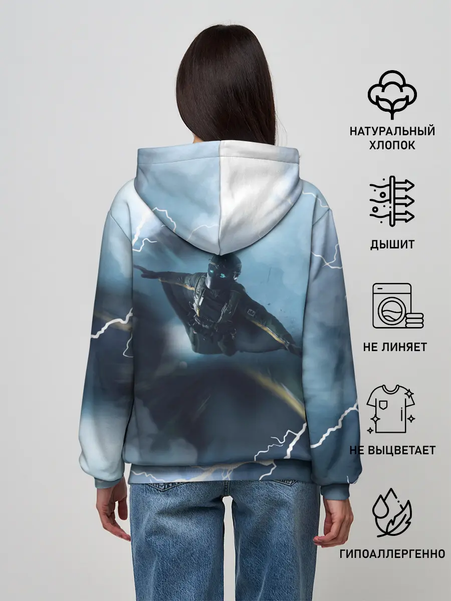 Женское худи / WINGSUIT | BATTLEFIELD 2042