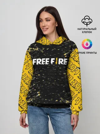 Женское худи / garena | free fire,