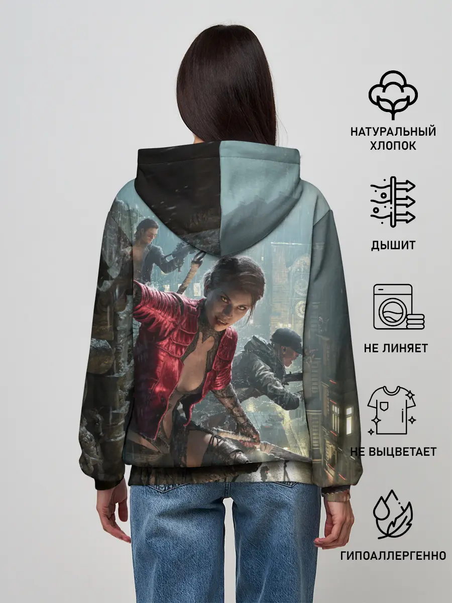 Женское худи / Vampire: The Masquerade - Bloodhunt