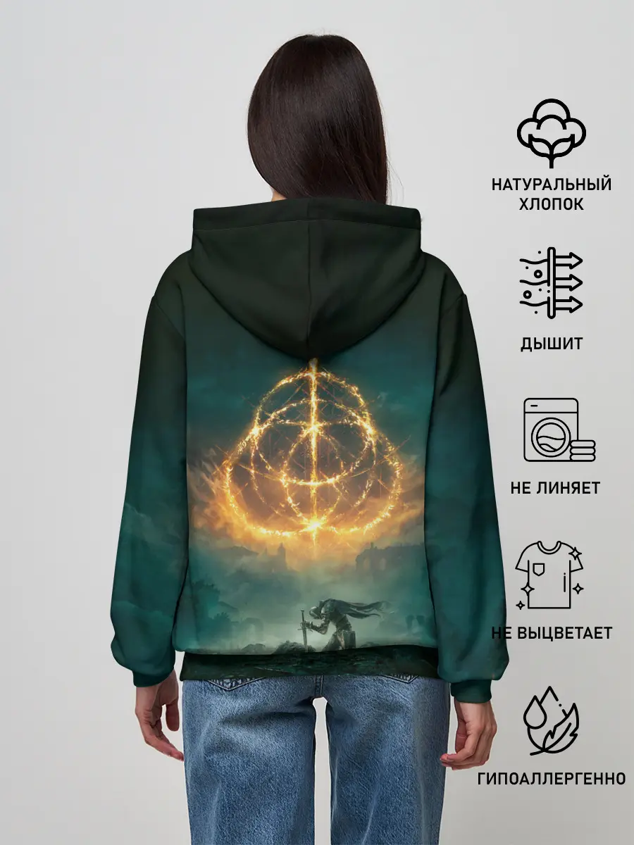 Женское худи / Elden Ring Game Art