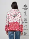 Женское худи / Снежинки