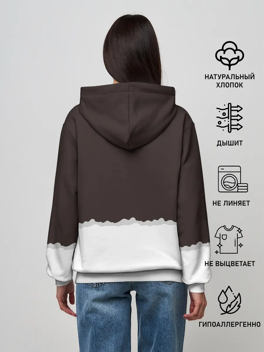 Женское худи / Снегурка