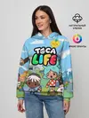 Женское худи / Toca Boca | Тока бока Рита, Зик, Нари, Леон