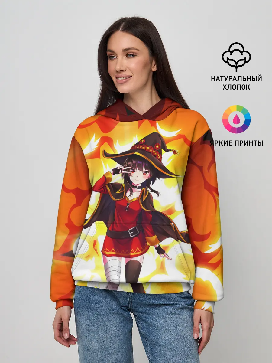Женское худи / MeguminKonoSuba