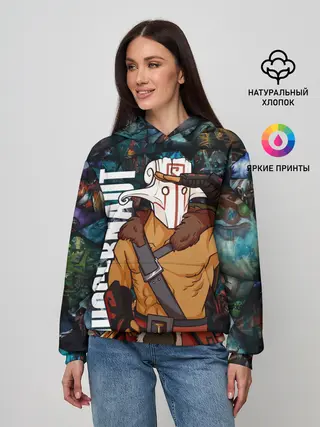 Женское худи / Джаггернаут, ДОТА 2