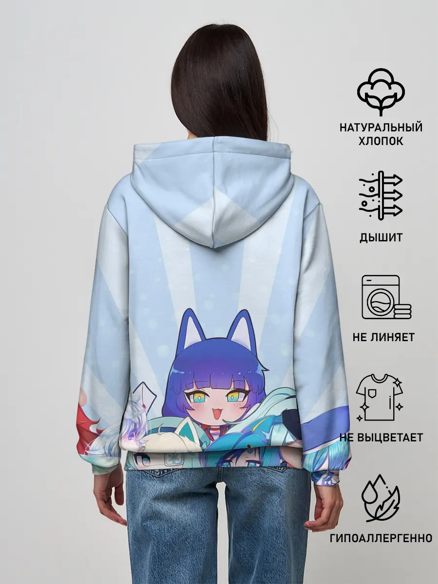 Женское худи / Gacha Club Character