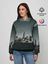 Женское худи / Вид на Нью Йорк