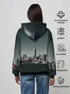 Женское худи / Вид на Нью Йорк