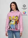 Женское худи / ДМ и Гомер