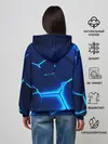 Женское худи / 3D ПЛИТЫ | NEON STEEL | НЕОНОВЫЕ ПЛИТЫ