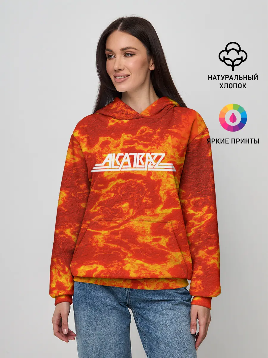 Женское худи / ALKATRAZZ