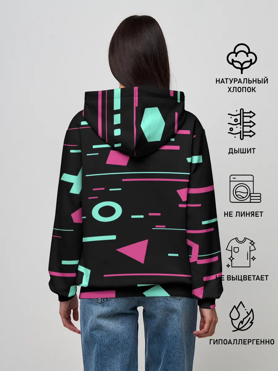 Женское худи / Игра в кальмара |