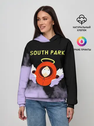 Женское худи / Кенни реально умер | Южный парк