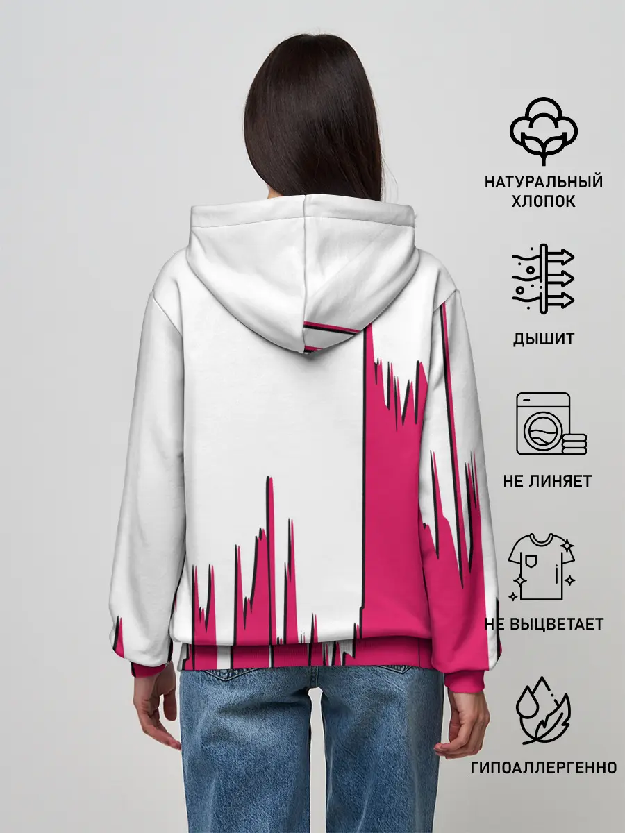 Женское худи / Squid Game | among us / Люди в масках,