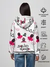 Женское худи / игра в кальмара злодеи