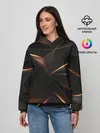 Женское худи / Геометрическая абстракция.