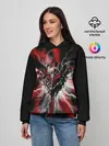 Женское худи / Berserk разряд молнии
