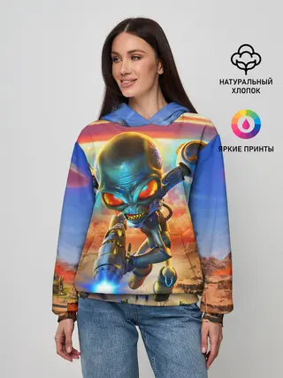 Женское худи / Destroy all Aliens