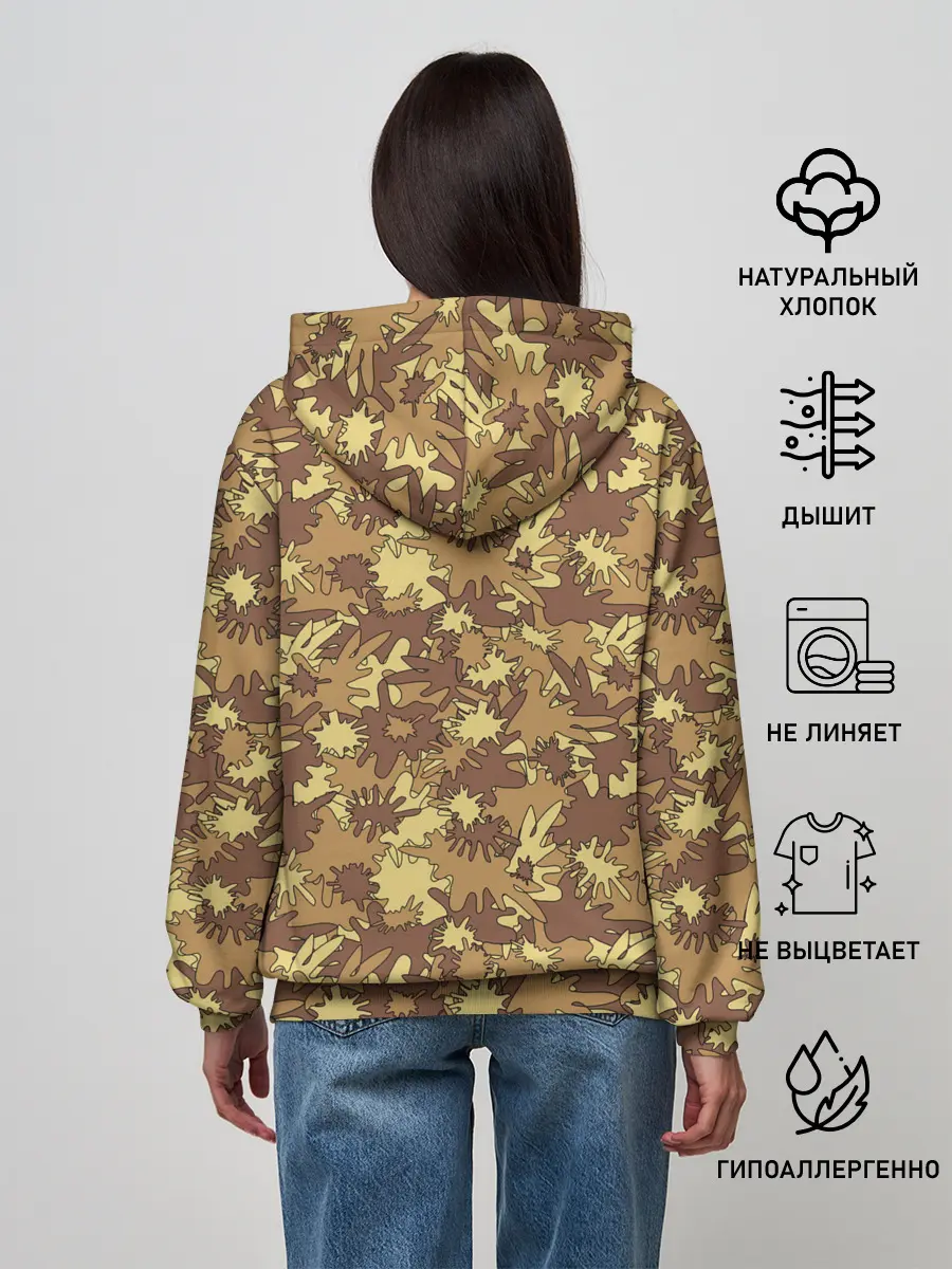Женское худи / Креативный Камуфляж
