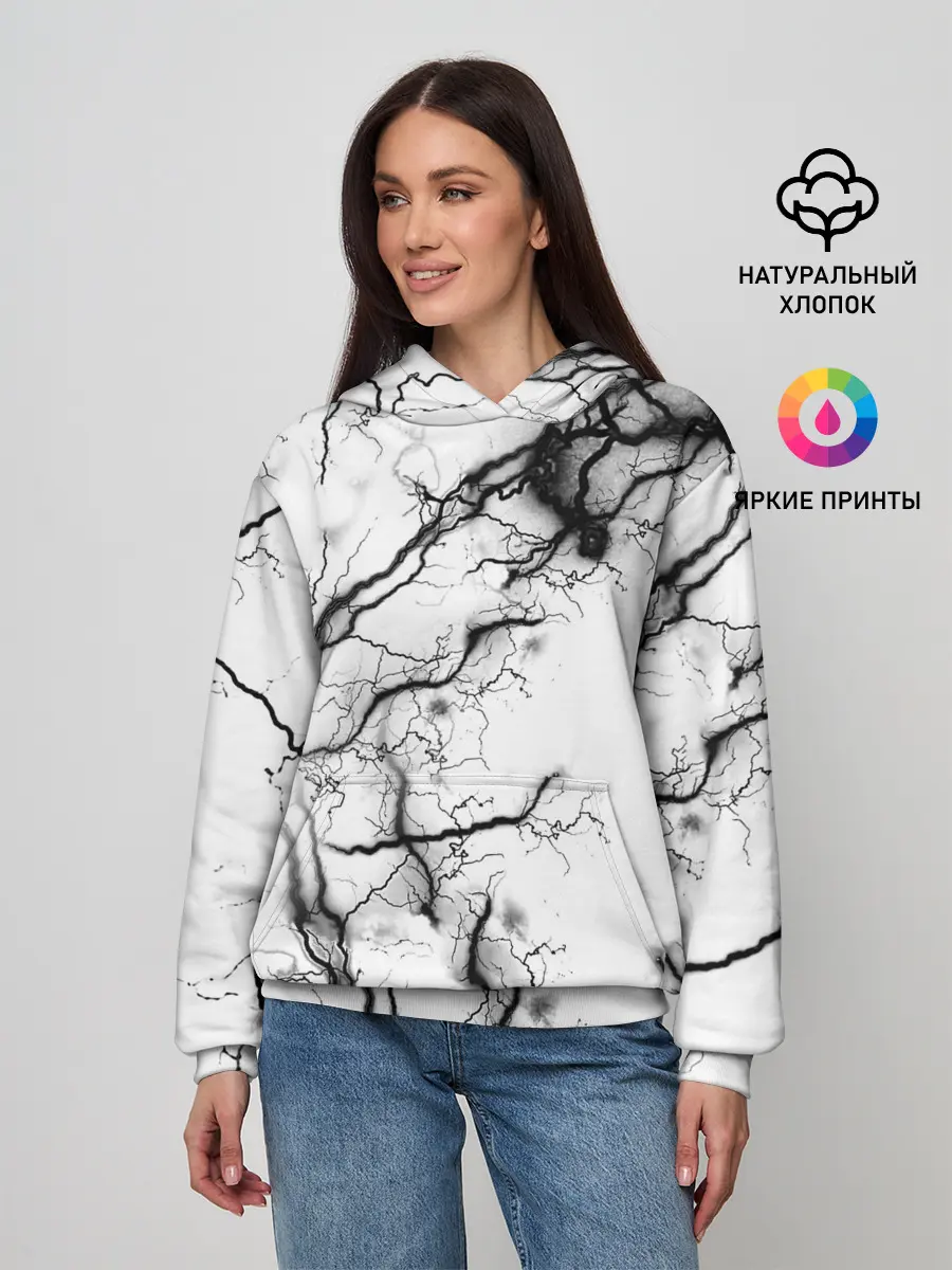 Женское худи / нейронные связи