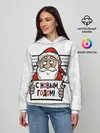 Женское худи / С Новым годом! в заключении