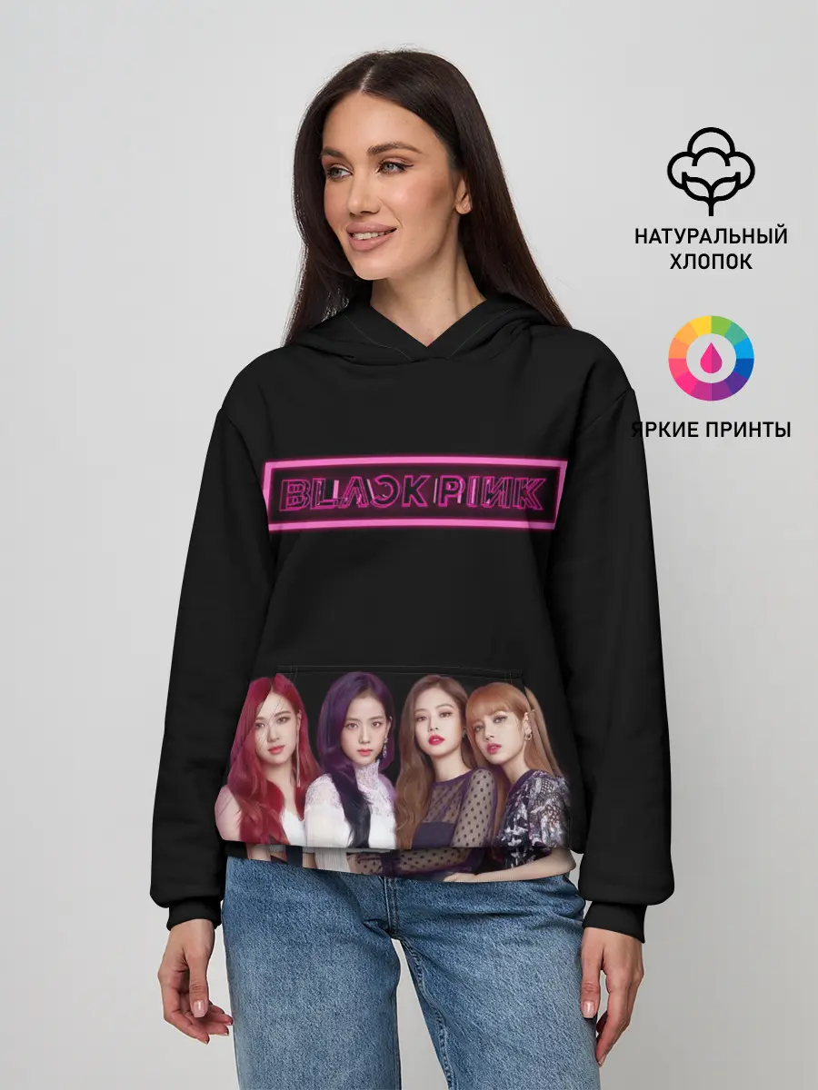 Женское худи / BLACKPINK NEON