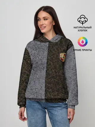 Женское худи / Полярность металлических цветов