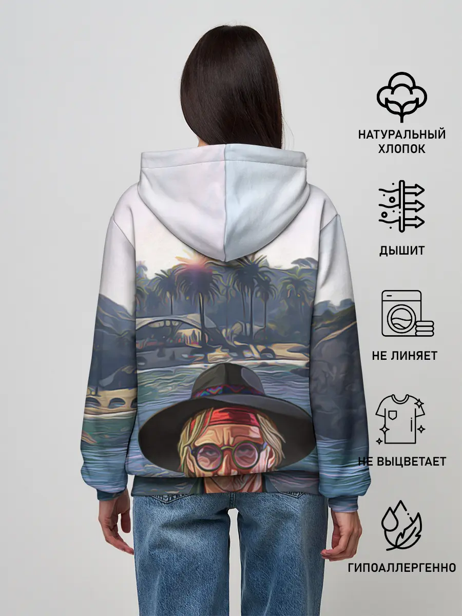 Женское худи / El Rubio Cayo Perico GTA 5 ONLINE