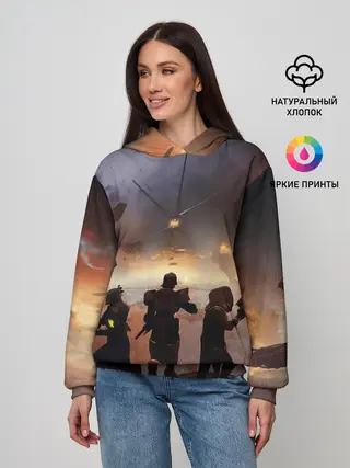 Женское худи / DESTINY 2 ВОЙНА, СТРАЖИ