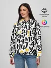 Женское худи / Буквенный бум