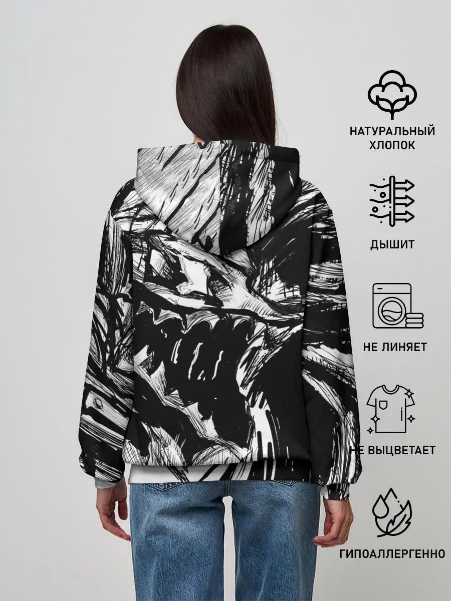 Женское худи / БЕРСЕРК РИСУНОК | BERSERK