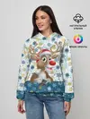 Женское худи / Весёлый Оленёнок