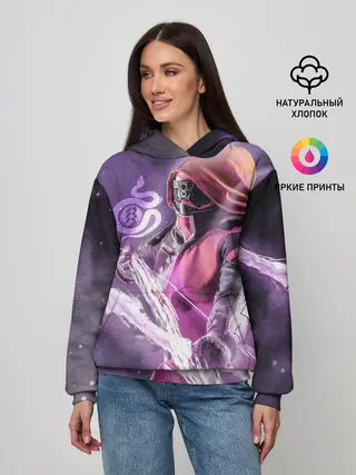 Женское худи / DESTINY 2 HUNTER LOGO