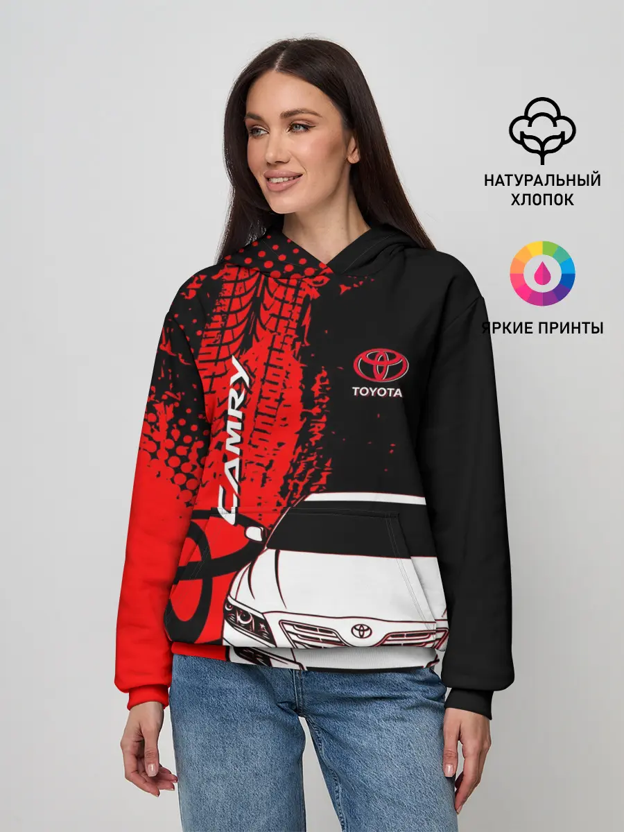 Женское худи / Camry Toyota glitch