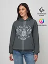Женское худи / Герб Российской Федерации